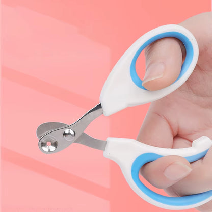 Circular Hole Cat Nail Scissors Professional Pet Dog Nail Clippers Toe Claw Trimmer Pet Grooming Supplies Products for Small Dog