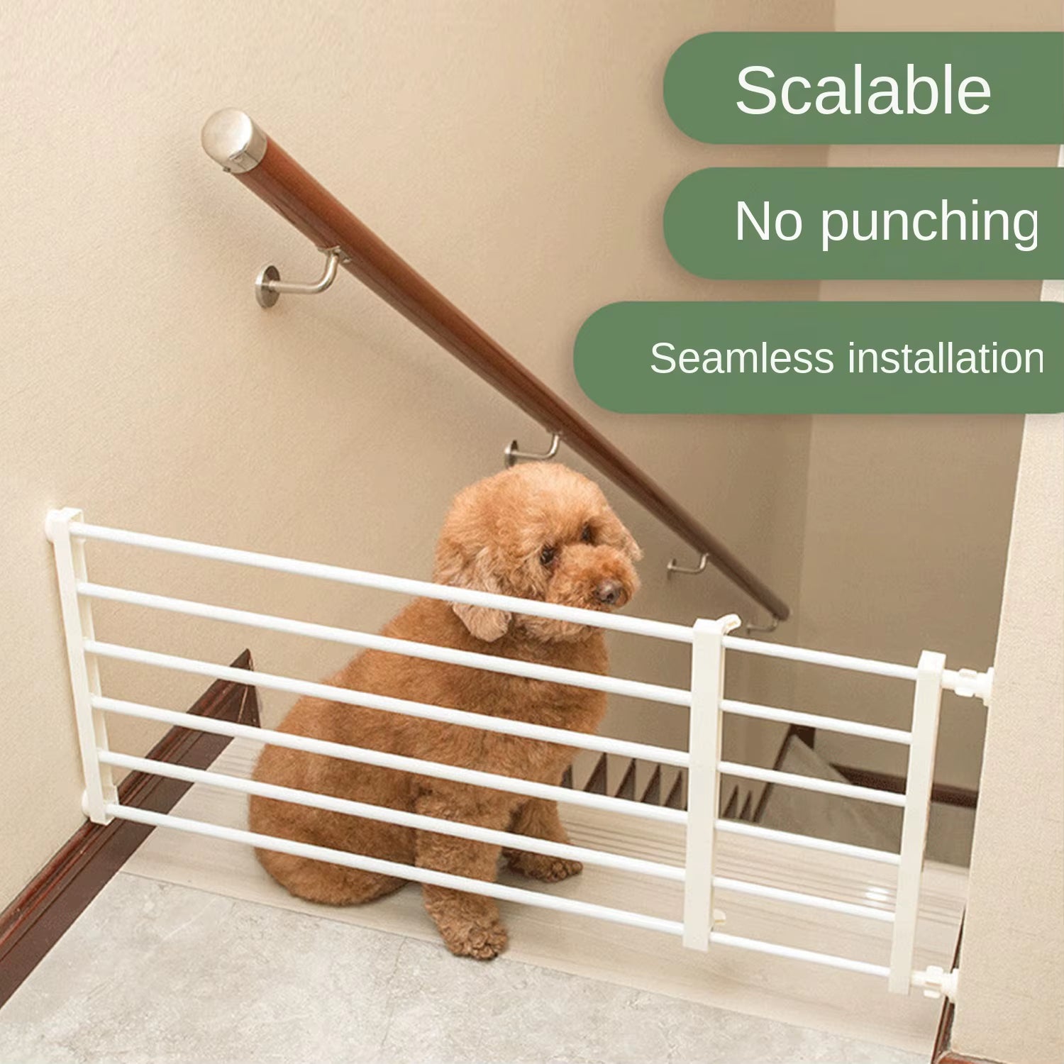 Pet Fence Barrier Gate Fence Cat & Dog Fence Indoor Fence for Medium & Small Dogs Prevents Dogs from Breaking into Rooms