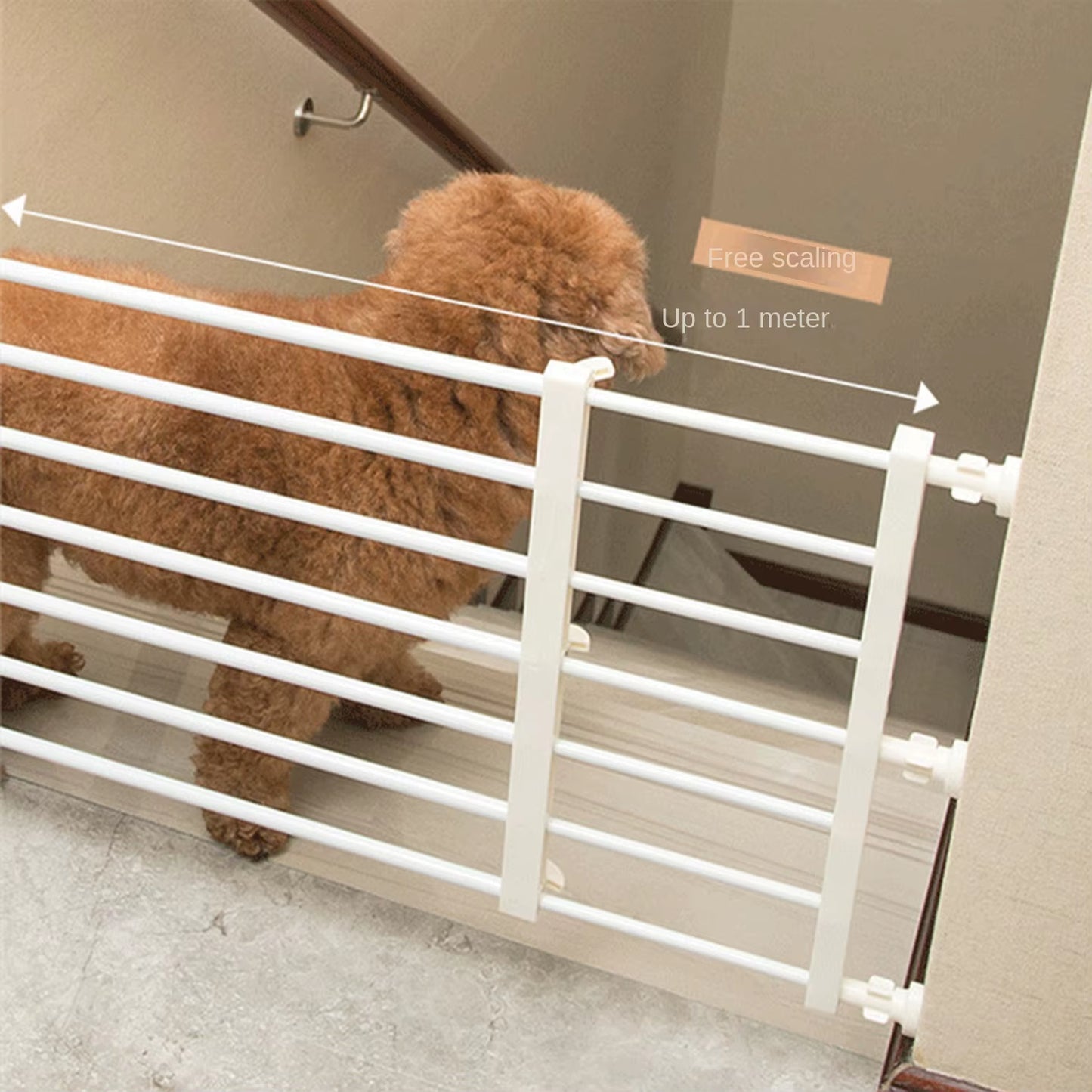 Pet Fence Barrier Gate Fence Cat & Dog Fence Indoor Fence for Medium & Small Dogs Prevents Dogs from Breaking into Rooms