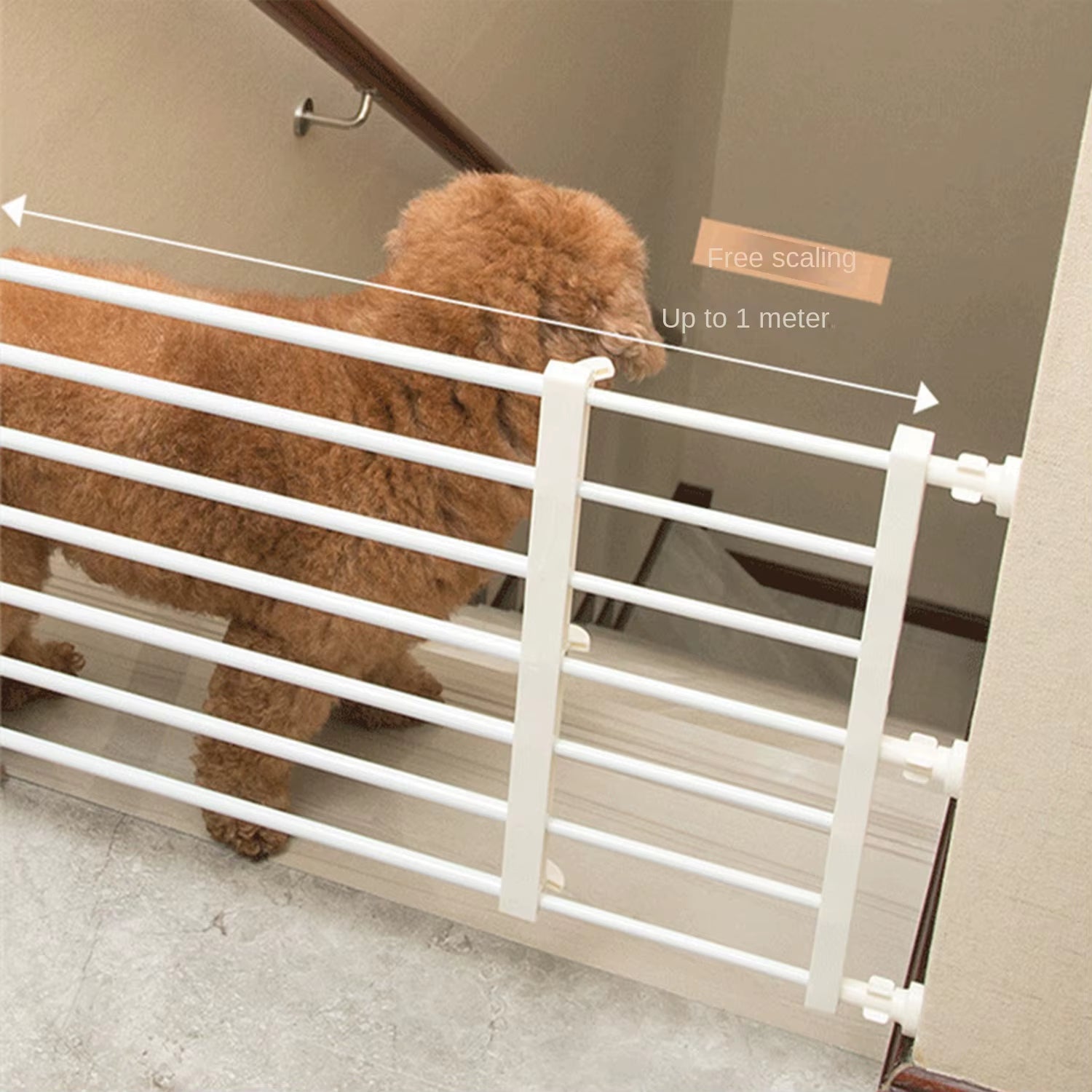 Pet Fence Barrier Gate Fence Cat & Dog Fence Indoor Fence for Medium & Small Dogs Prevents Dogs from Breaking into Rooms